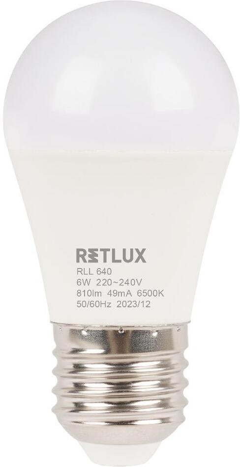 LED žárovka mini globe Retlux RLL 640