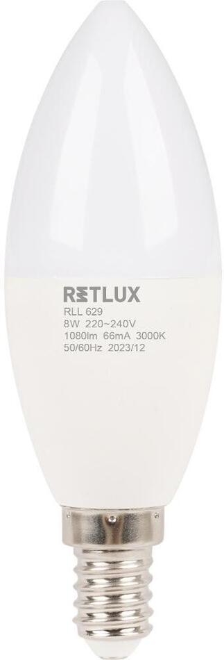 LED žárovka candle Retlux RLL 629