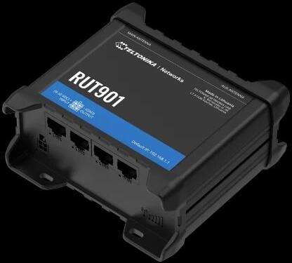 Teltonika LTE Cat 4 Industrial Cellular Router - RUT901