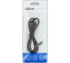 HAMA Qilive audio kabel jack 3,5 mm, 1 m, opletený, černý