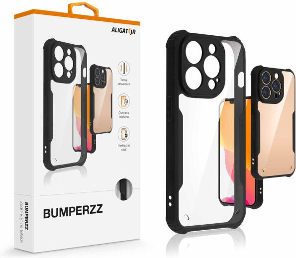 Pouzdro ALIGATOR Bumperzz Xiaomi Redmi Note 12 Pro+, černé