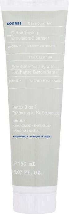 Čisticí emulze Korres Olympus Tea Detox Toning Emulsion Cleanser, 150 ml