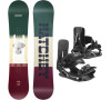 Hatchey Snowboardový set Viva + Tactic Junior, black