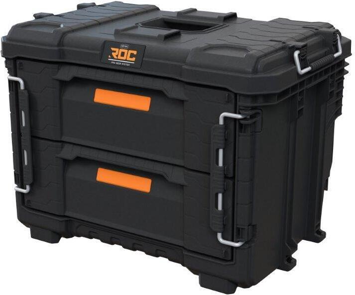 Box Keter ROC Pro Gear 2.0 se dvěma zásuvkami