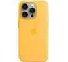 Apple iPhone 15 Pro Silicone Case with MS - Sunshine (MWNK3ZM/A)