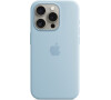 Apple iPhone 15 Pro Silicone Case with MS - Light Blue (MWNM3ZM/A)