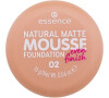 Makeup Essence Natural Matte Mousse, 16 ml, odstín 02