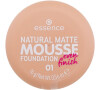 Makeup Essence Natural Matte Mousse, 16 ml, odstín 01
