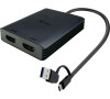 I-TEC USB-A/USB-C Dual 4K HDMI Video Adapter (CADUAL4KHDMI)