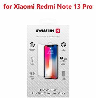 OCHRANNÉ TEMPEROVANÉ SKLO SWISSTEN PRO XIAOMI REDMI NOTE 13 PRO 4G / 5G RE 2,5D