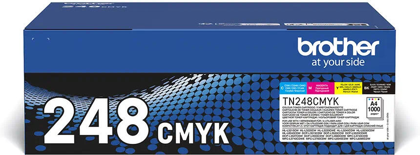 Brother TN-248VAL CMYK (1 000 str.) (TN248VAL)