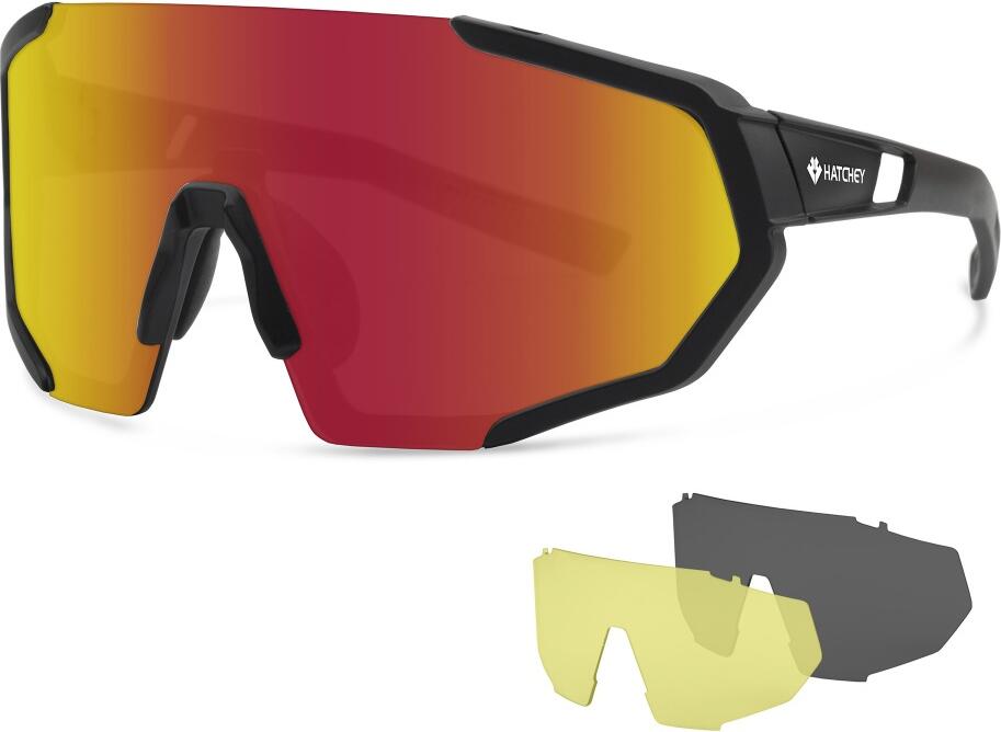 Hatchey Vapor Plus deep red, black
