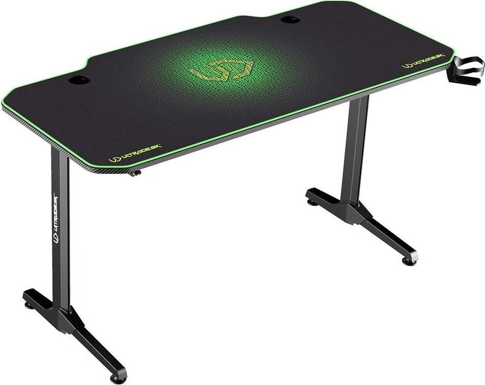 Herní stůl ULTRADESK FRAG GREEN WHITE
