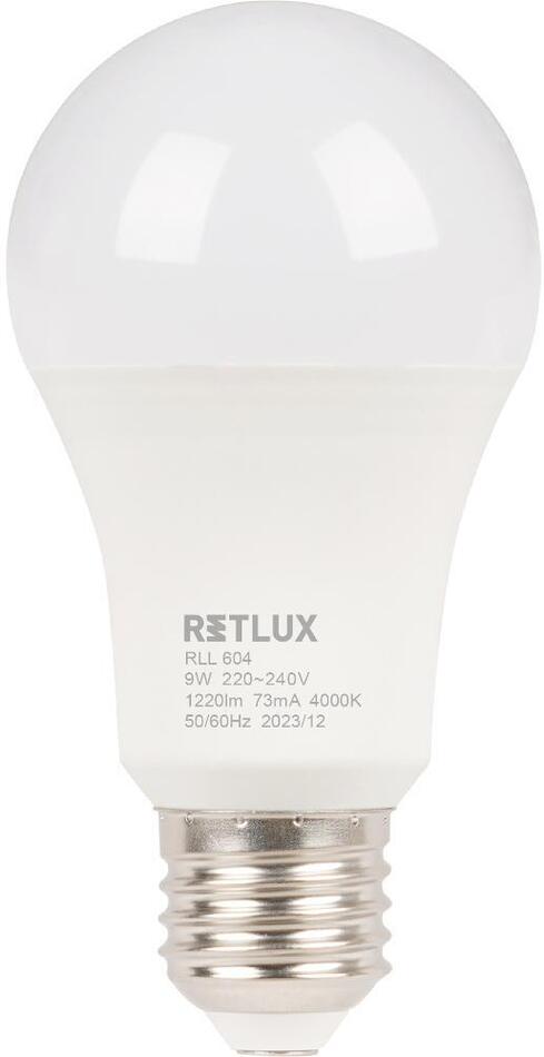 LED žárovka Classic Retlux RLL 604 A60 E27 9W