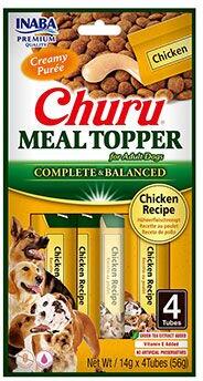 Churu Dog Meal Topper Chicken Recipe 4x14g