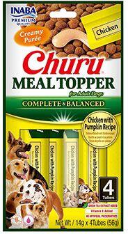 Churu Dog Meal Topper Chicken with Pumpkin Recipe4x14g