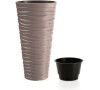 Květináč Prosperplast SAND SLIM mocca 34,9 cm