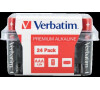 VERBATIM Alkalická Baterie AAA 24 Pack / LR03 (49504)