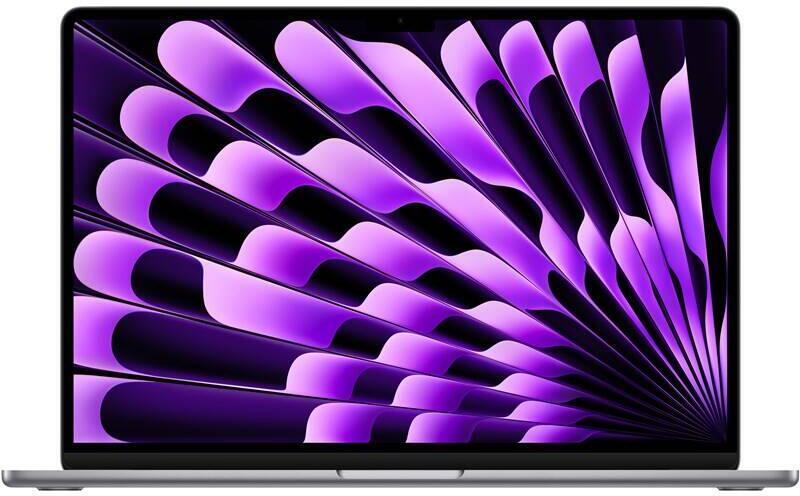 Notebook Apple MacBook Air 15" M3 8-core CPU 10-core GPU 16GB 512GB Vesmírně Šedý CZ