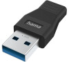 HAMA USB Adapter, USB-A Plug – USB-C Socket, USB 3.2 Gen 1, 5 Gbit/s