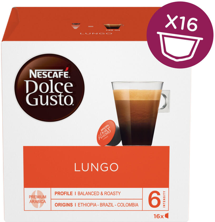 NESCAFÉ® Dolce Gusto® Lungo kapsle 16 ks