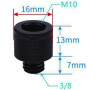 Šroub M10 samice na 3/8" samec