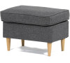 Taburet, šedá látka, nohy buk Autronic (AK-802 GREY2)
