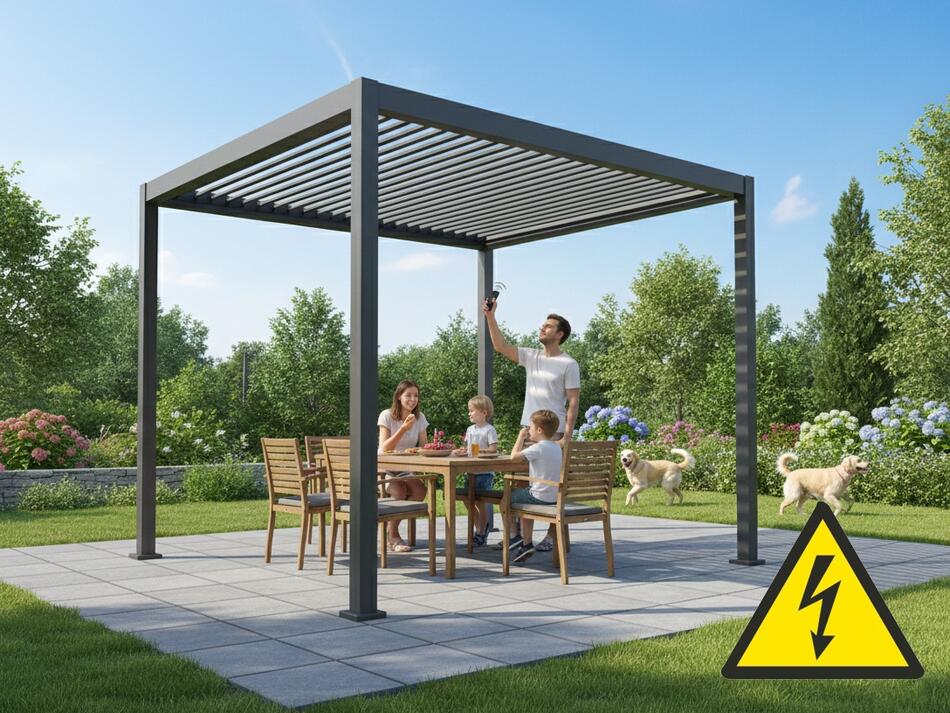 Pergola LANITPLAST BIOCLIMATIC 33 PREMIUM PLUS LG4091