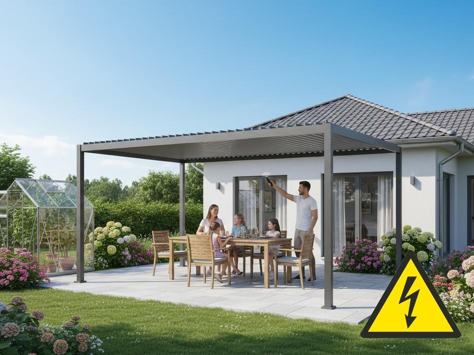 Pergola LANITPLAST BIOCLIMATIC 43 PREMIUM PLUS LG4092