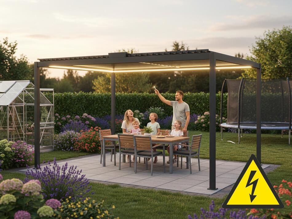 Pergola LANITPLAST BIOCLIMATIC 53 PREMIUM PLUS LG4093