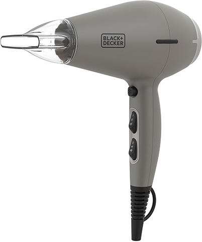 Fén na vlasy Black+Decker, BXHDA2400E, 2 rychlosti, 3 teplotní úrovně, AC motor, 2400 W