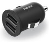 Hama USB nabíječka do vozidla, 2x USB-A, 2,4 A (12 W)