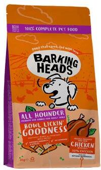 BARKING HEADS All Hounder Bowl Lickin Good Chick 2kg