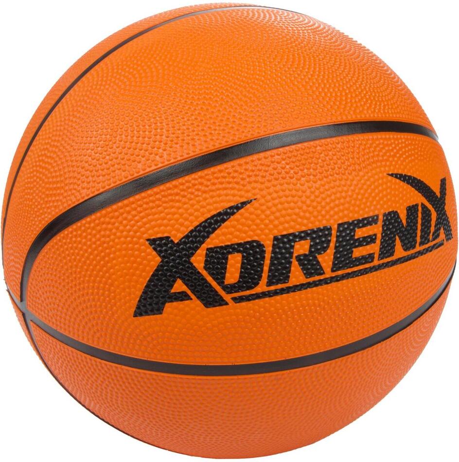 Teddies Míč basketbalový nafouknutý 31cm vel. 7 v sáčku