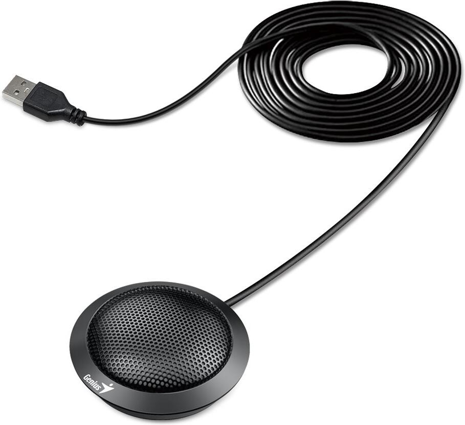 GENIUS konferenční mikrofon MIC-100U/ USB/ všesměrový/ černý (31700001400)