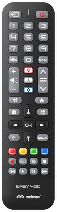 Dálkové ovládání Meliconi, 808059, EASY 400, pro TV Philips