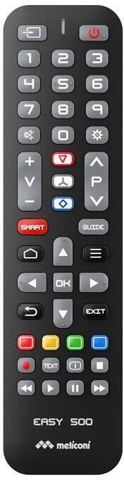 Dálkové ovládání Meliconi, 808063, EASY 500, pro TV Thomson/TCL