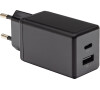 Nabíječka Power delivery 45W 1xUSB-C/1xUSB-A -PD 3.0 GaN