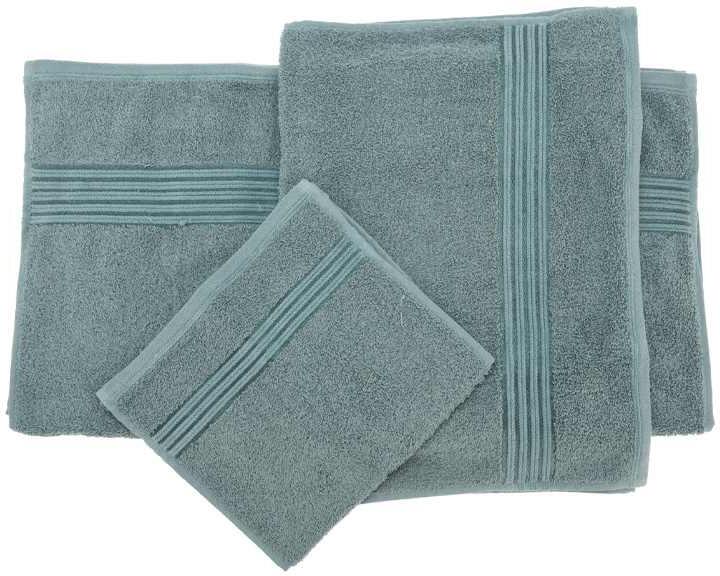 HOMESTYLING Sada 3 ks ručníků modrozelená KO-HD1001270