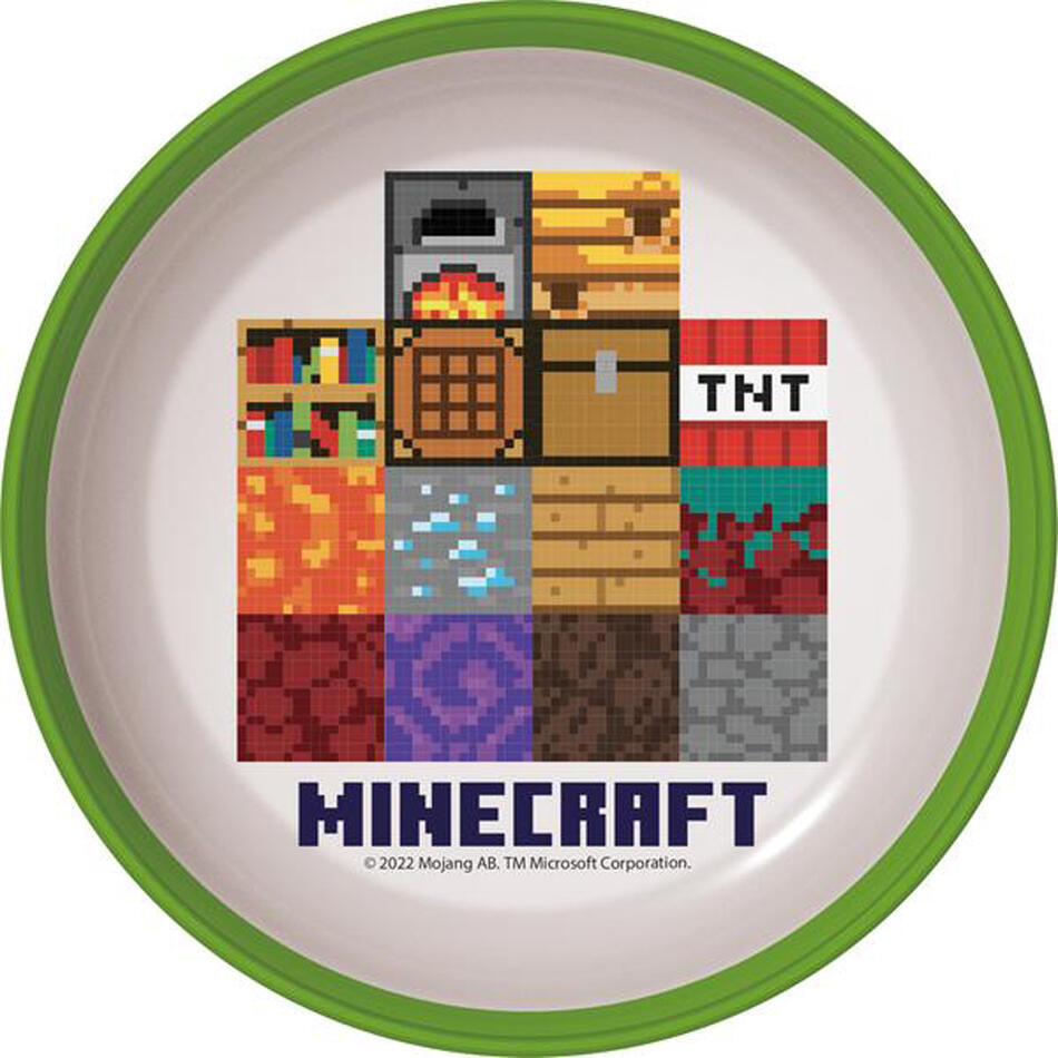 STOR plastová miska MINECRAFT 300ml protiskluzová