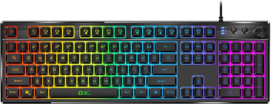 GENIUS GX GAMING Scorpion K7 Plus/ drátová/ Copilot/ RGB podsvícení/ USB/ černá/ CZ+SK layout (31310056403)