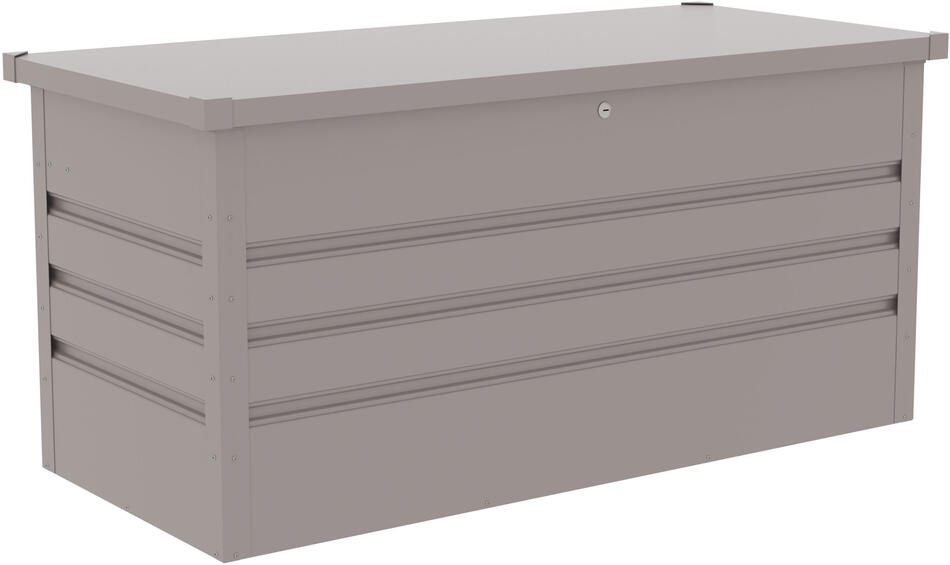 Zahradní box G21 Denver 280 L, šedý plechový