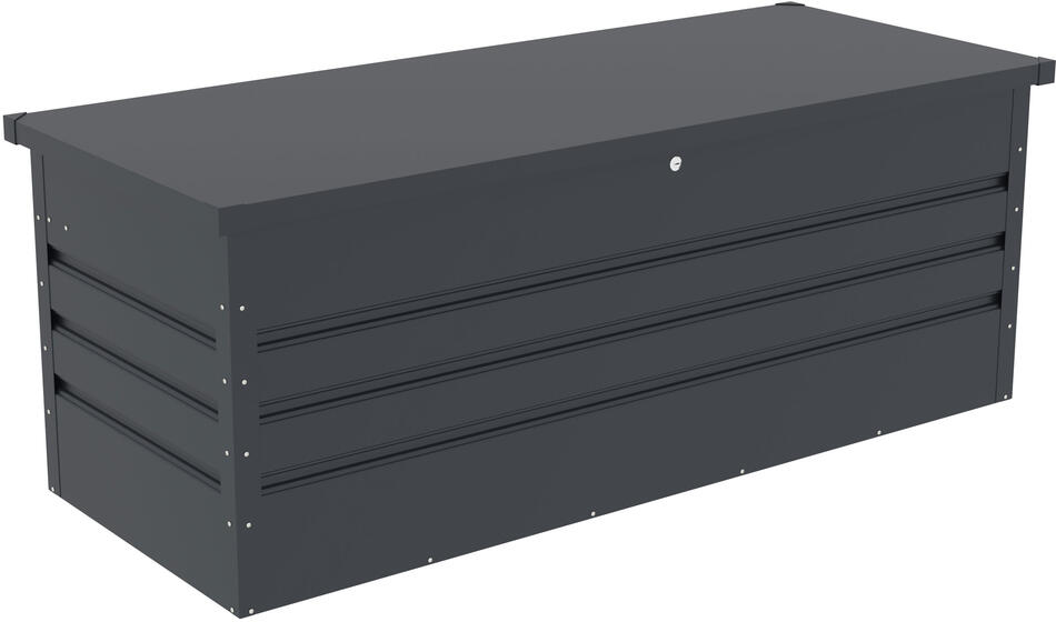 Zahradní box G21 Denver 560 L, antracitový plechový