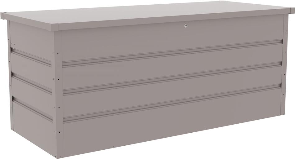 Zahradní box G21 Denver 770 L, šedý plechový