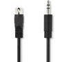 DIN Audio Kabel NEDIS CAGL20100BK20