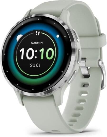 Chytré hodinky Garmin Venu 3S, stříbrné