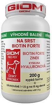 Giom S pes Na srst Biotin FORTE 200g plv