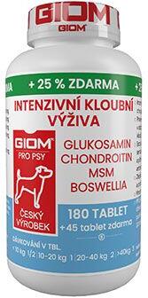 Giom S pes Intenzivní kloubní výživa 180 tbl+25%zdarma