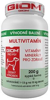 Giom S pes Multivitamín 200g plv