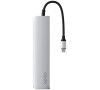 Epico Hub USB-C Hlinkov 6v1 8K stbrn